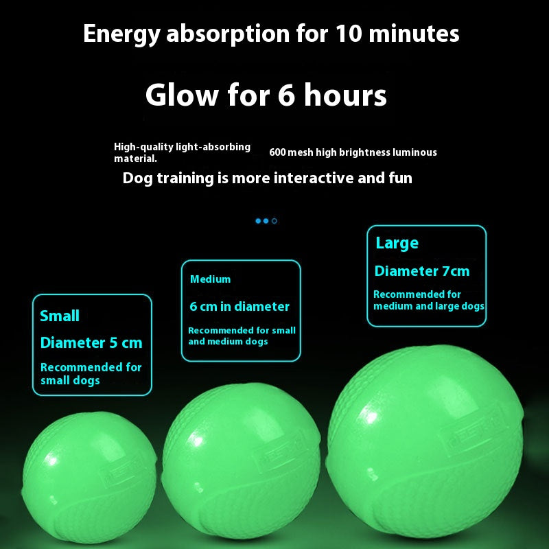 GlowFetch Dog Ball