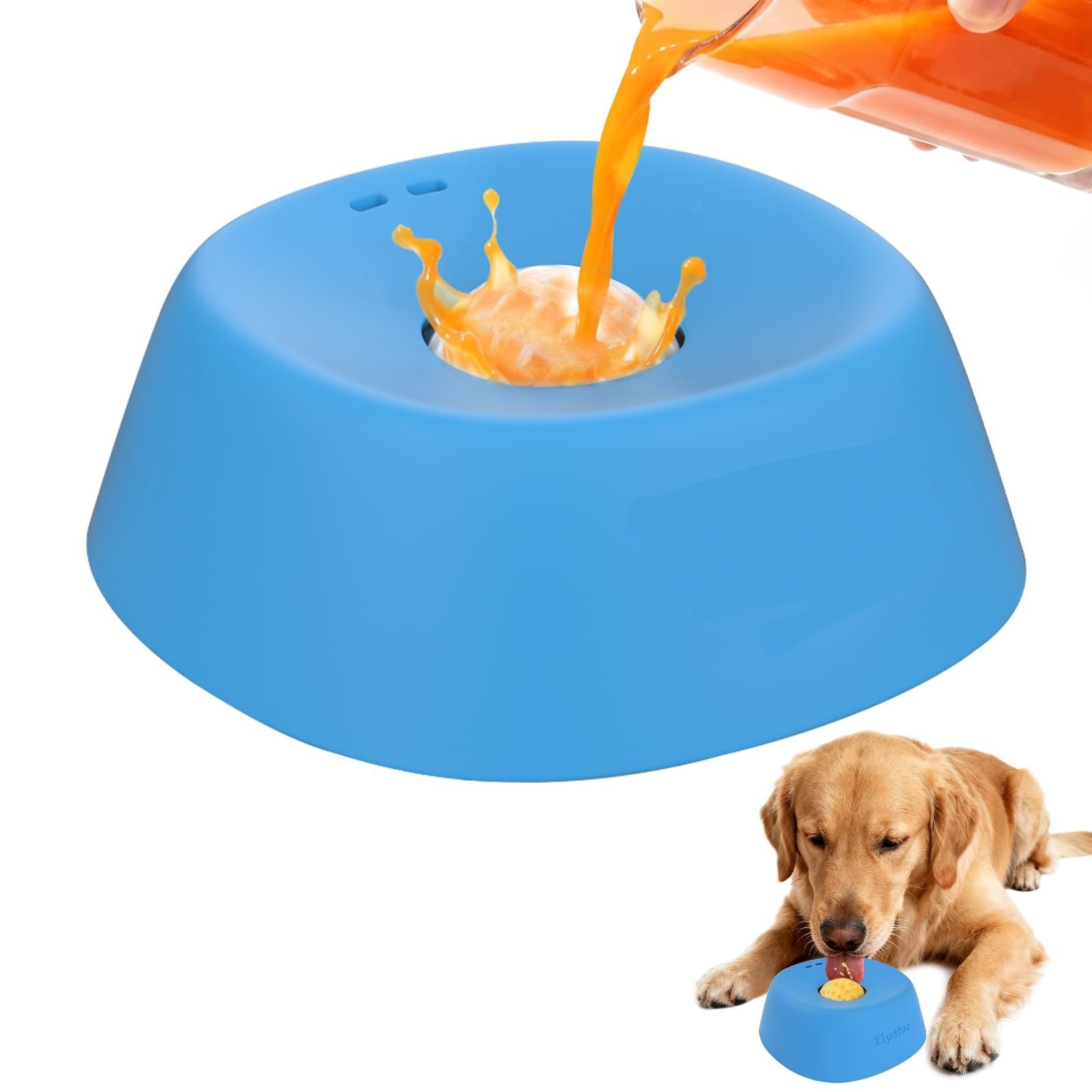 Lick & Calm Dog Feeder Bowl